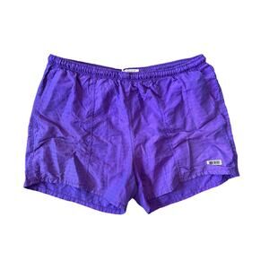 VIntage 90s Sideout Men's Swim Trunks in Purple Stripe Size XL XLarge